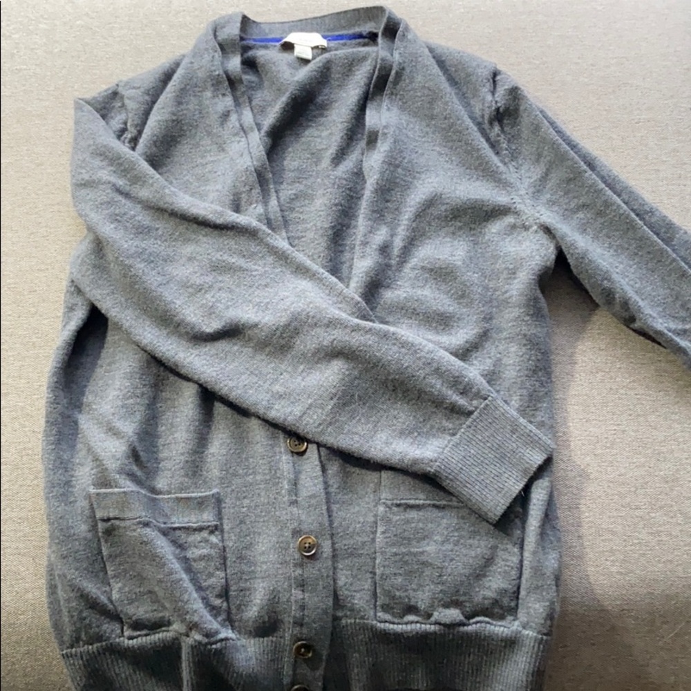 Men’s merino wool cardigan
